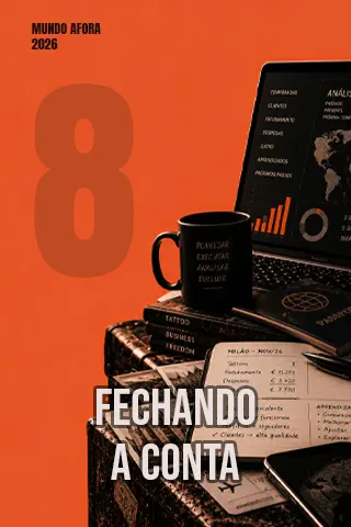 Capa do módulo 08: FECHANDO A CONTA